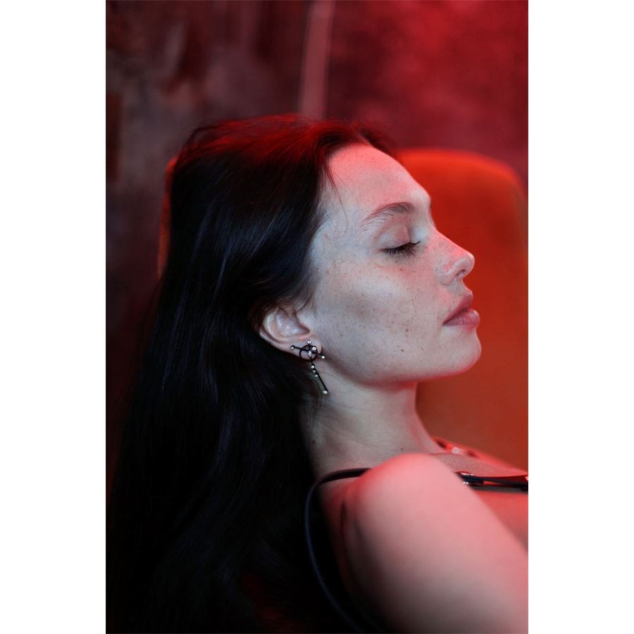 'Freccia' earrings BALANCE | OR FRECCIAAU9N CT.0,74